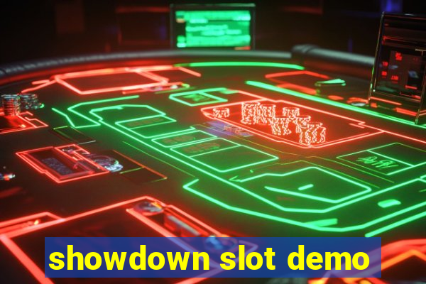 showdown slot demo