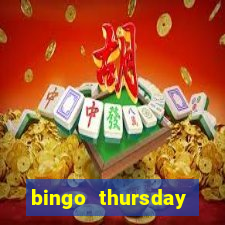 bingo thursday night near me