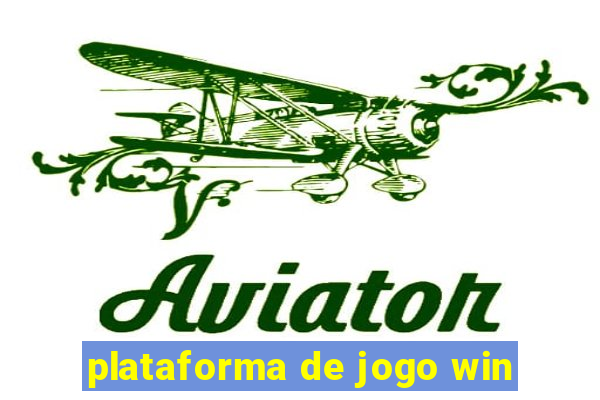 plataforma de jogo win