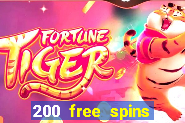 200 free spins online casino