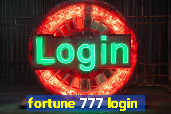 fortune 777 login