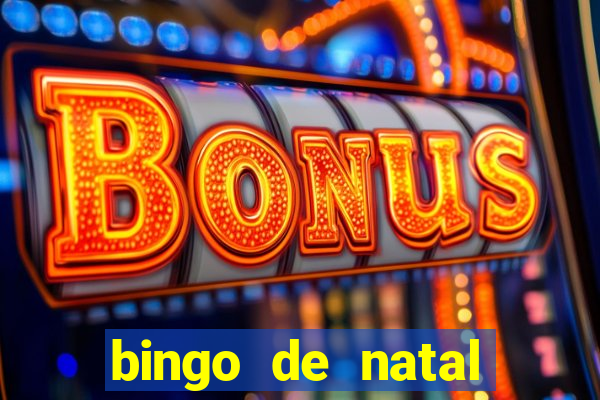 bingo de natal para imprimir gratis