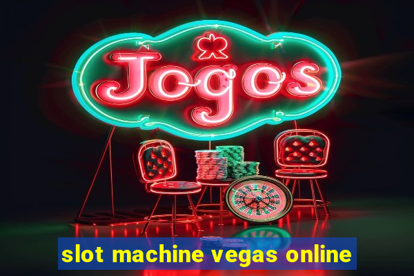 slot machine vegas online