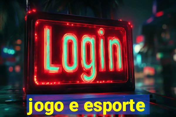 jogo e esporte