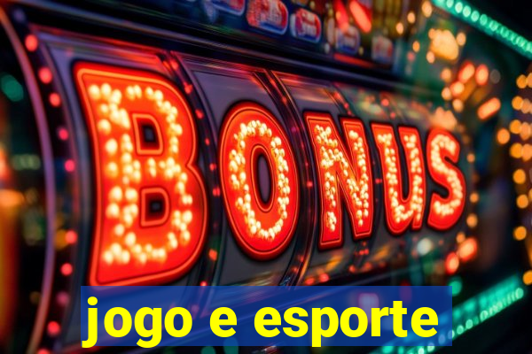 jogo e esporte