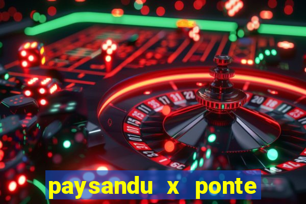 paysandu x ponte preta palpite