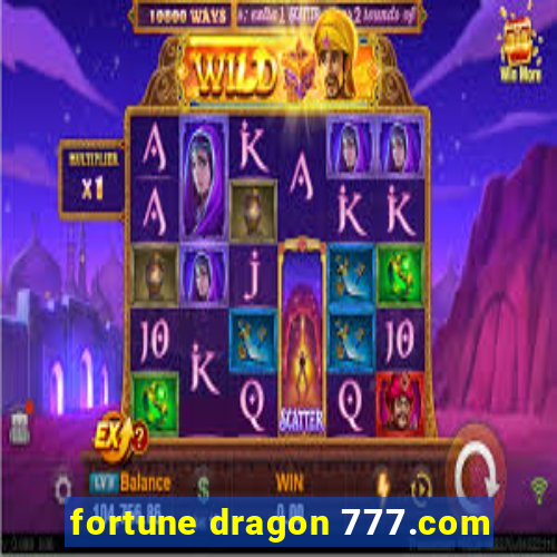 fortune dragon 777.com