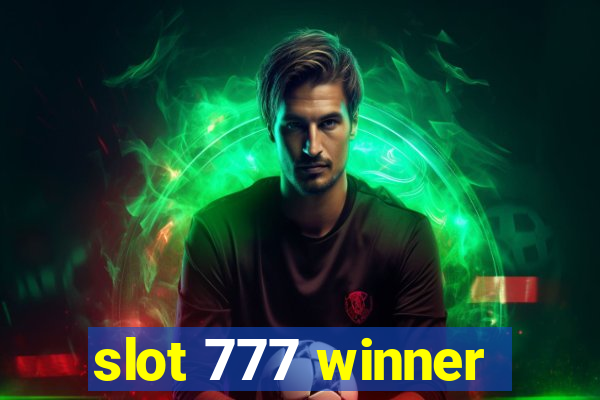 slot 777 winner