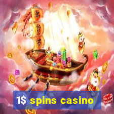 1$ spins casino