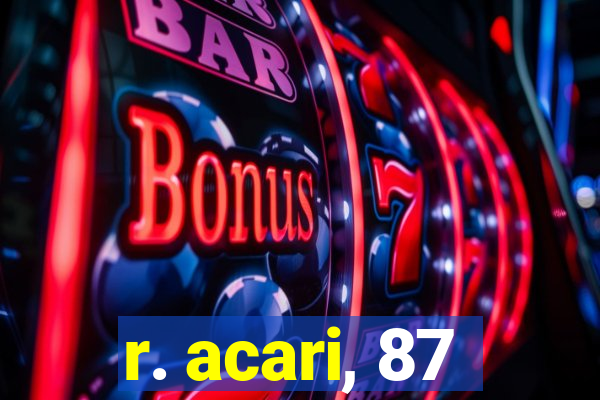 r. acari, 87