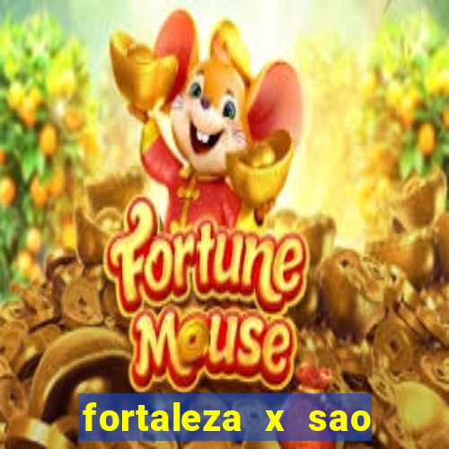 fortaleza x sao paulo palpite