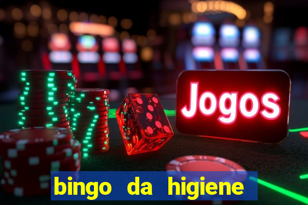 bingo da higiene para imprimir