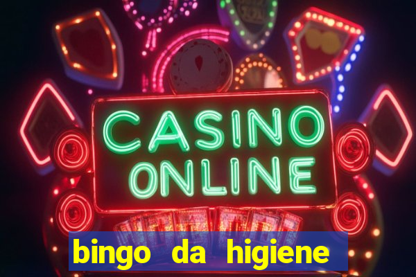 bingo da higiene para imprimir