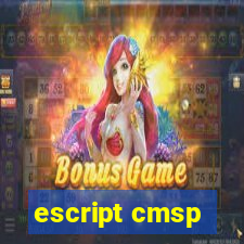 escript cmsp