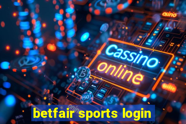 betfair sports login