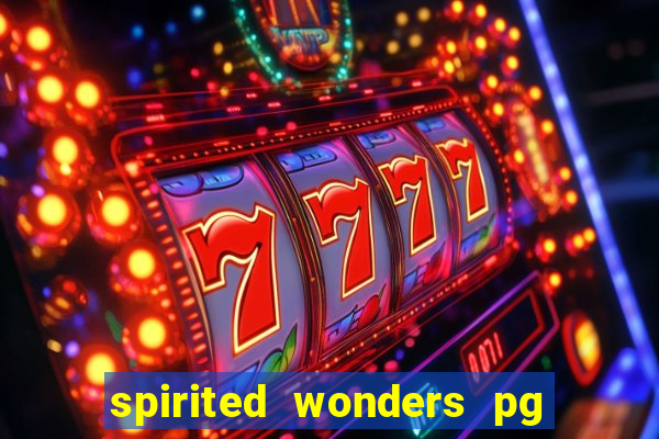 spirited wonders pg soft demo