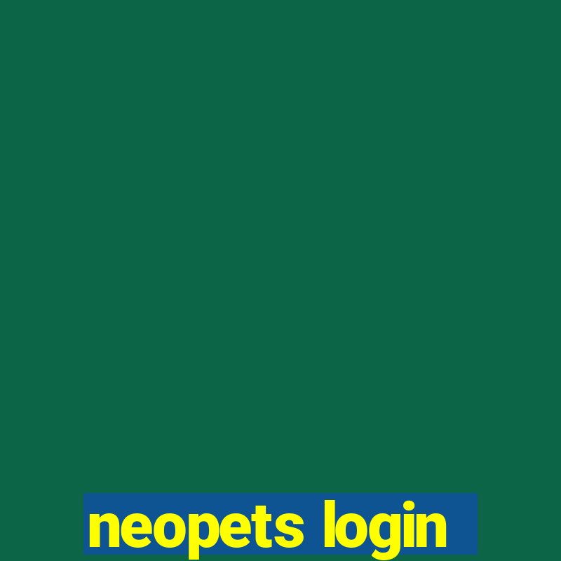 neopets login