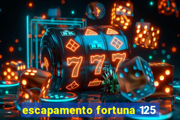 escapamento fortuna 125