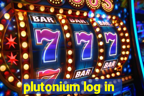 plutonium log in