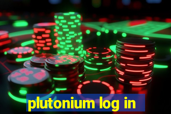 plutonium log in