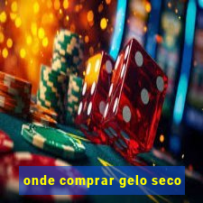 onde comprar gelo seco