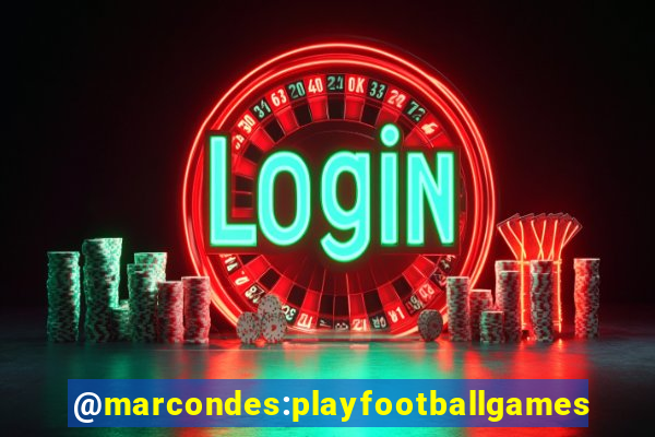 @marcondes:playfootballgames bingo football