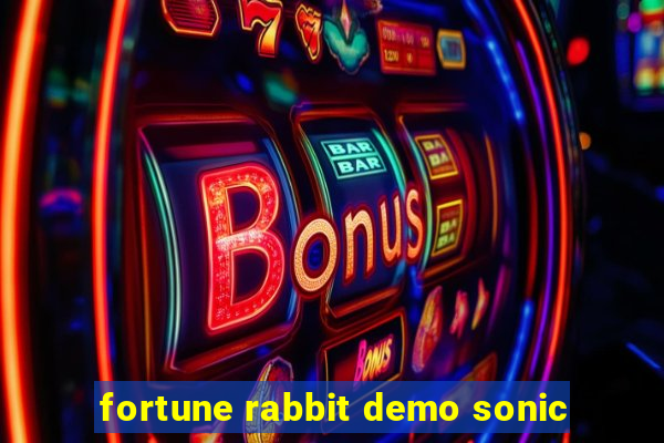 fortune rabbit demo sonic