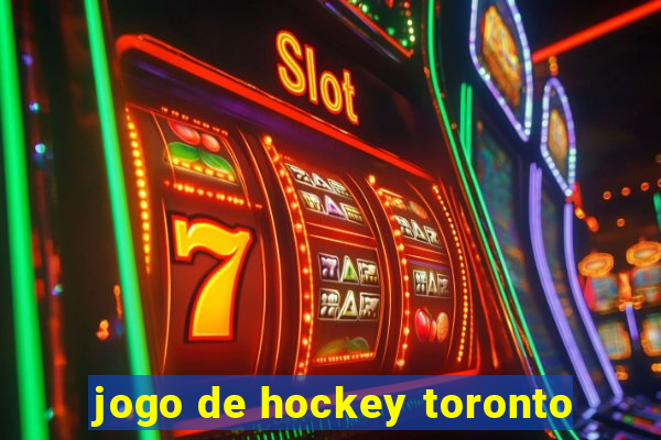 jogo de hockey toronto