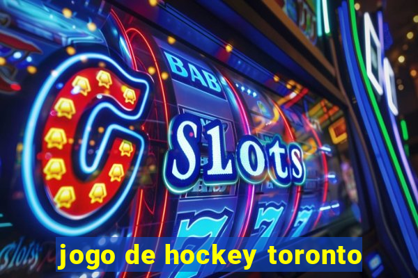 jogo de hockey toronto