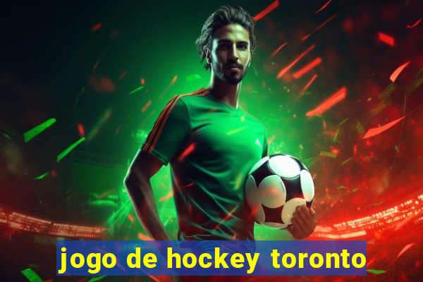 jogo de hockey toronto