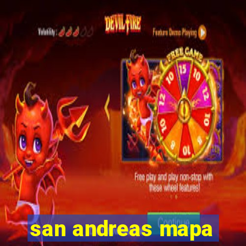 san andreas mapa