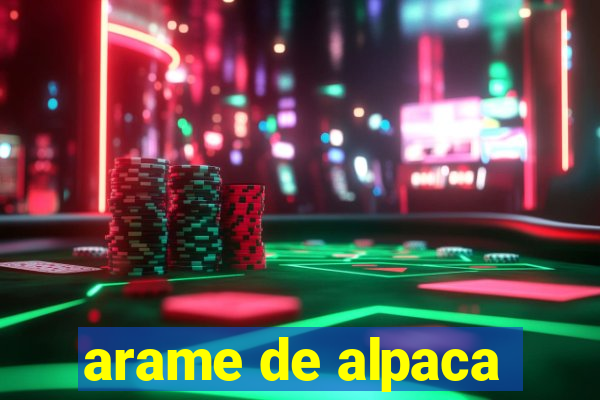 arame de alpaca