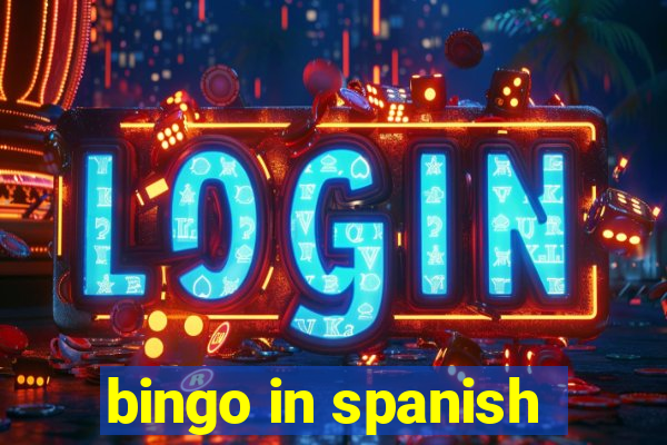 bingo in spanish