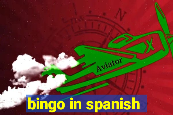 bingo in spanish