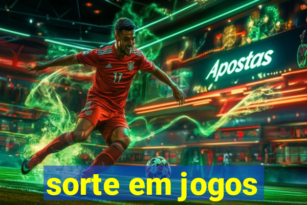 sorte em jogos