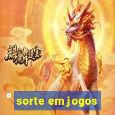 sorte em jogos