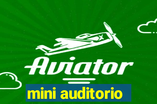 mini auditorio