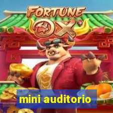 mini auditorio