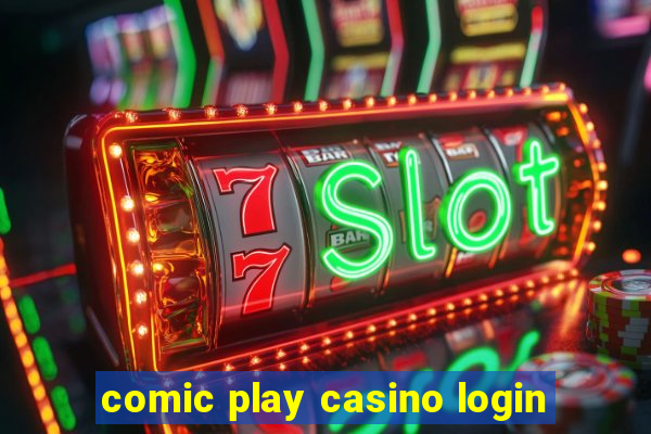 comic play casino login