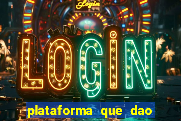 plataforma que dao bonus sem deposito