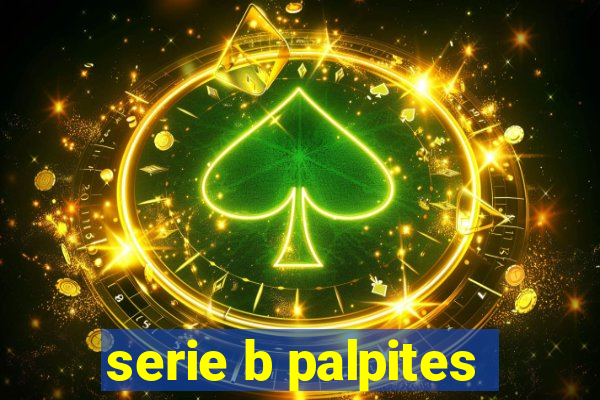 serie b palpites