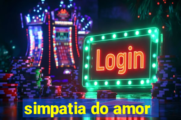 simpatia do amor