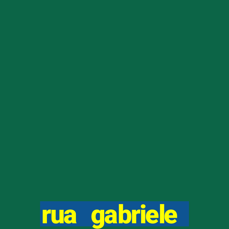 rua gabriele d'annunzio 530