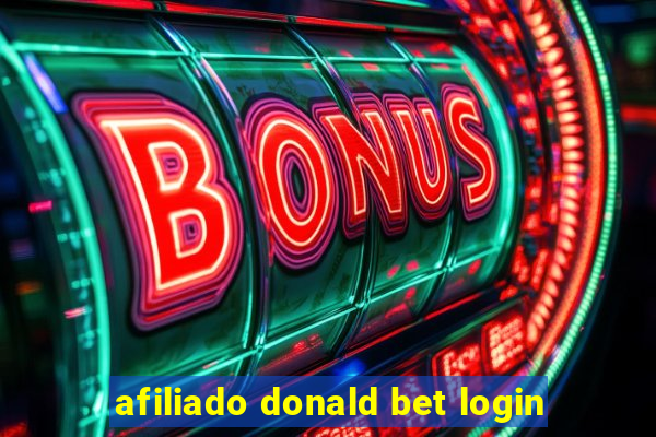 afiliado donald bet login