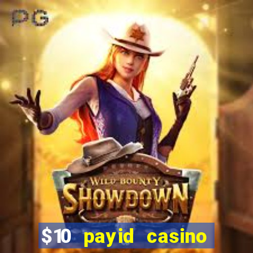 $10 payid casino no deposit bonus australia