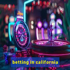 betting in california