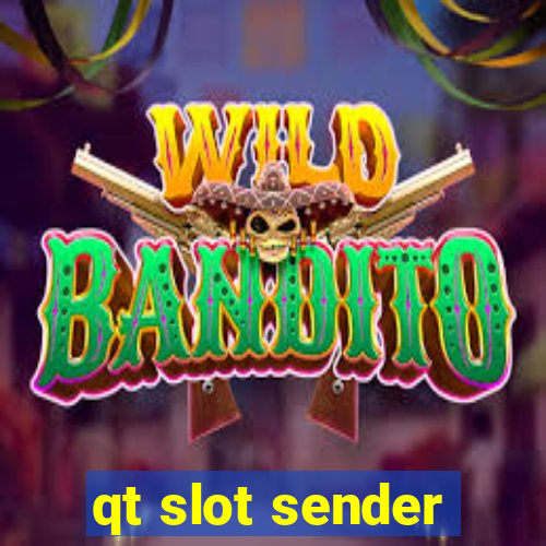 qt slot sender