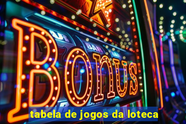 tabela de jogos da loteca