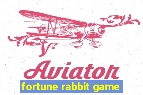 fortune rabbit game