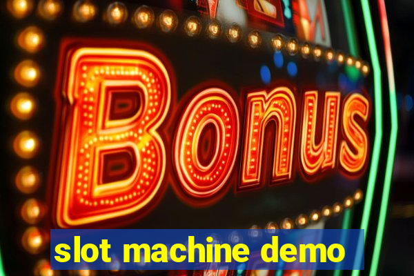 slot machine demo